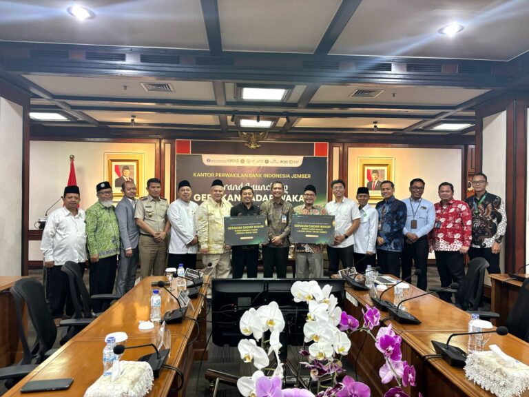 Grand Launching Gerakan Sadar Wakaf, Lazawa Darul Hikam Komitmen Sebagai Agen Perubahan Sosial
