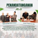 Fasya UIN Siber Syekh Nurjati Cirebon dan World Moslem Studies Center Tandatangani Perjanjian Internasionalisasi Tri Dharma