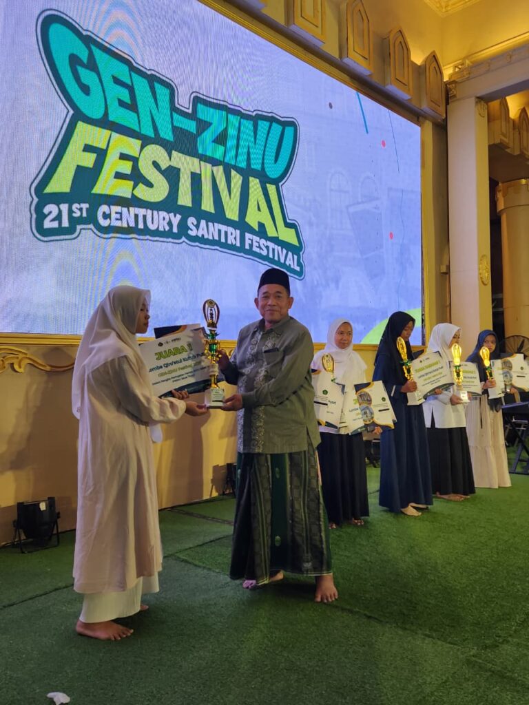 Juara Gen-ZINU Festival PWNU Jatim, Pemenang Dapat Uang Pembinaan dan Beasiswa Puluhan Juta Rupiah