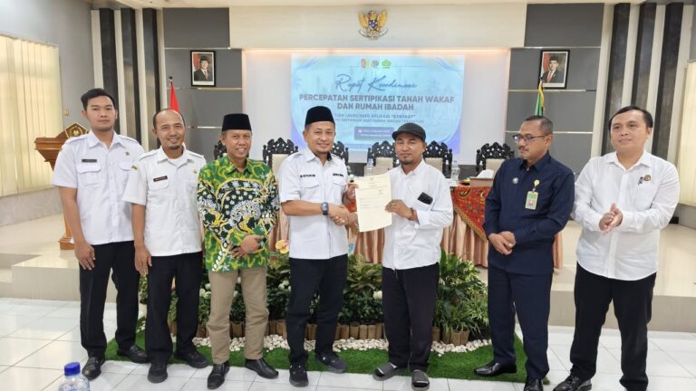 BPN Gandeng Kemenag Jember Percepat Sertifikasi Tanah Wakaf, Lazawa Darul Hikam Dukung Sinergi